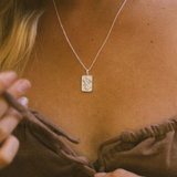 Ivy Necklace in Silver