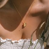 Mirrorball Necklace in Gold