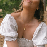 Wisteria Necklace in Gold