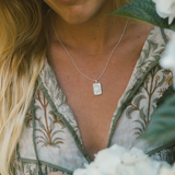 Wisteria Necklace in Silver
