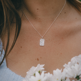 Wisteria Necklace in Silver