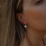 Albatross Earrings in Silver