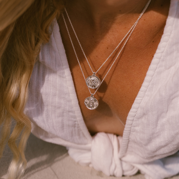 Aphrodite Necklace in Silver