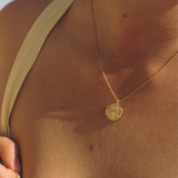 Medusa Necklace in Gold