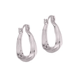 Silver Hoop Earrings