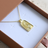 The Poet Necklace in Gold