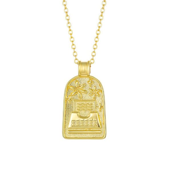 The Prophecy Necklace in Gold