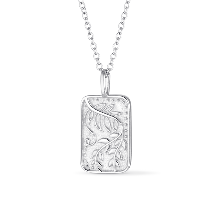 Wisteria Necklace in Silver