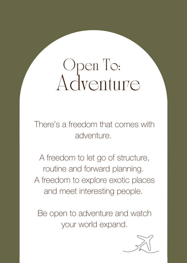 Open To: Adventure in Silver