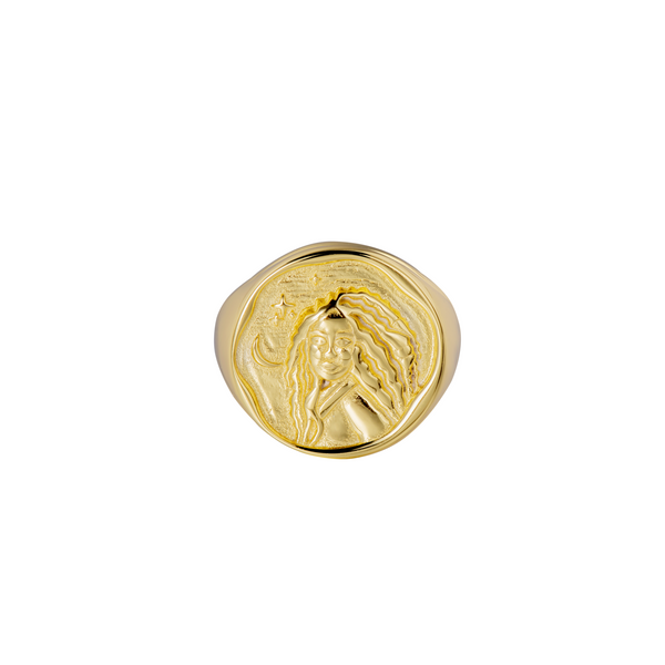 14k Gold Artemis Ring