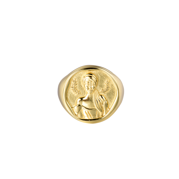 14k Gold Athena Ring