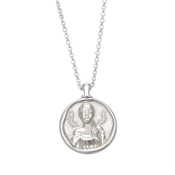 925 Stirling Silver Athena Necklace