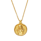 14k Gold Cleopatra Necklace