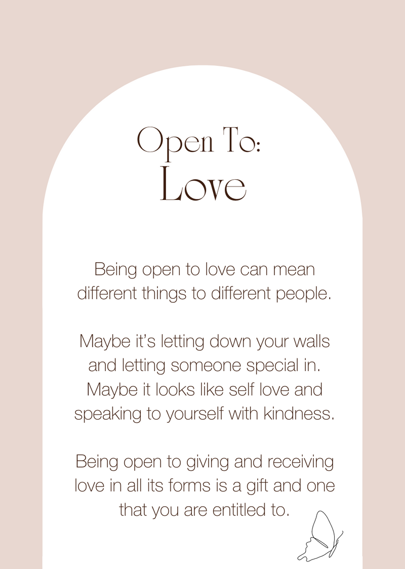 Open To: Love in Gold